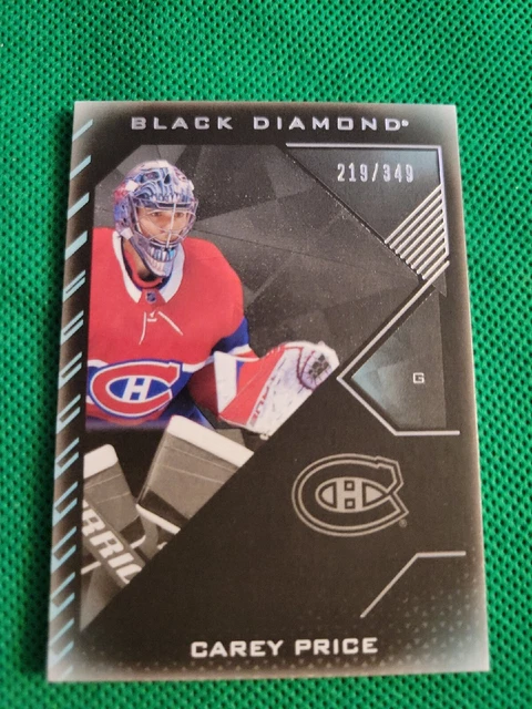 2022-23 Upper Deck Black Diamond Carey Price /349 Montreal Canadiens #BDB-CP