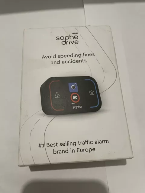 Saphe Drive Mini traffic alarm  real-time speed camera detector