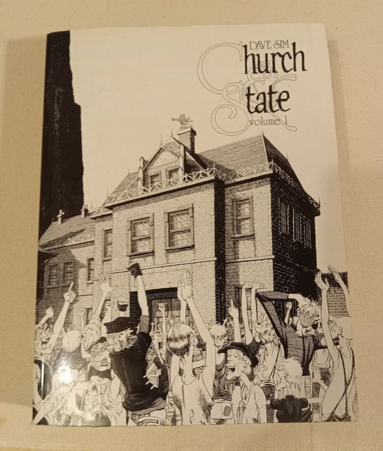 CEREBUS Book 3 Church and State Volume 1 Dave Sim 7th Printing 1996