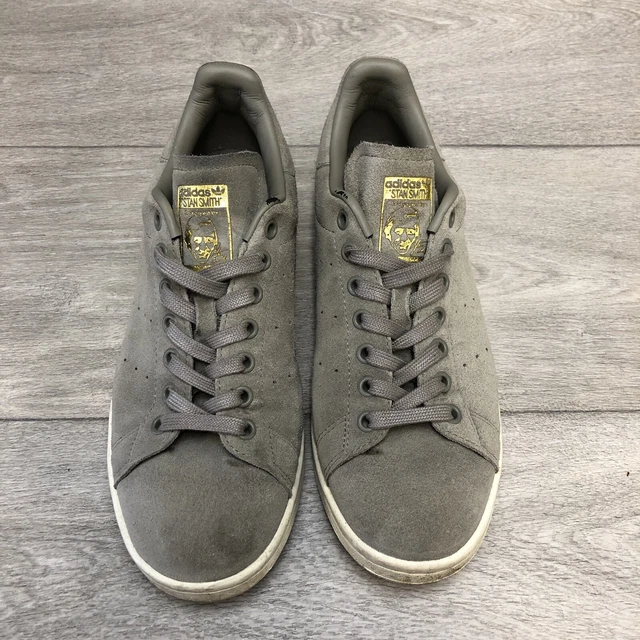 ADIDAS STAN SMITH Onix Mono Suede Grey 33.50 PicClick UK