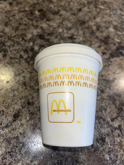 Fisher Price McDonald’s Coffee Cup Fun with Food Vintage 1988 Soda Fountain Cup Fisher Price McDonald’s Coffee Cup Fun with Food Vintage 1988 Soda Fountain Cup