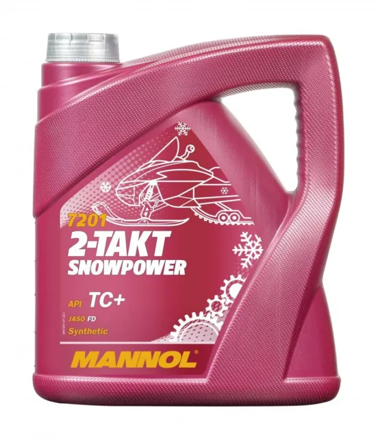 MANNOL Snowpower Motoröl Motorenöl 4 L