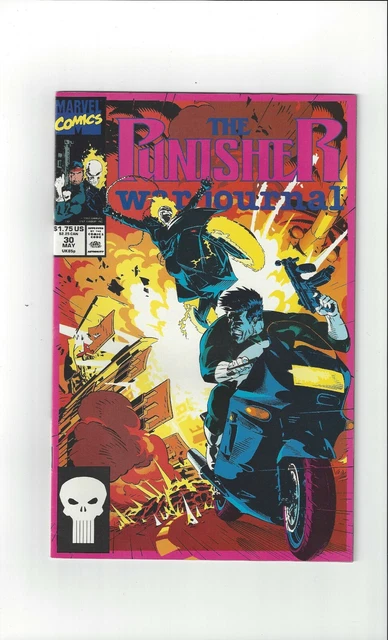 Marvel Comics The Punisher War Journal Vol. 1 No. 31 June 1991 $1.75 USA
