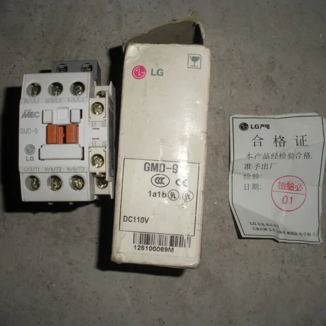 one new LG LS MEC 9A DC Contactor GMD-9 DC110V spot stock #YP1