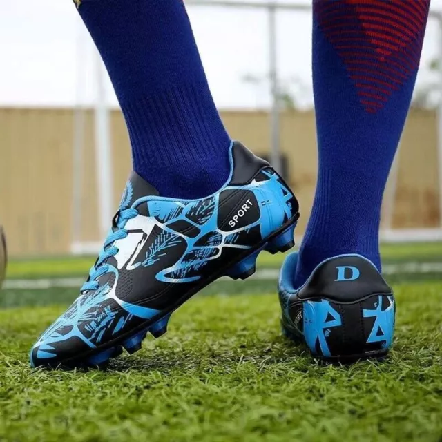 Herren Fußballschuhe Kinder Multinocken Herrenschuhe Rasen Kunstrasen Fußball @1