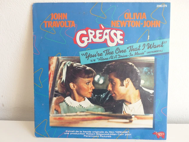 BO FILM OST Grease JOHN TRAVOLTA OLIVIA NEWTON JOHN 2090279 EUR 5,00 -  PicClick FR, image size:640x480