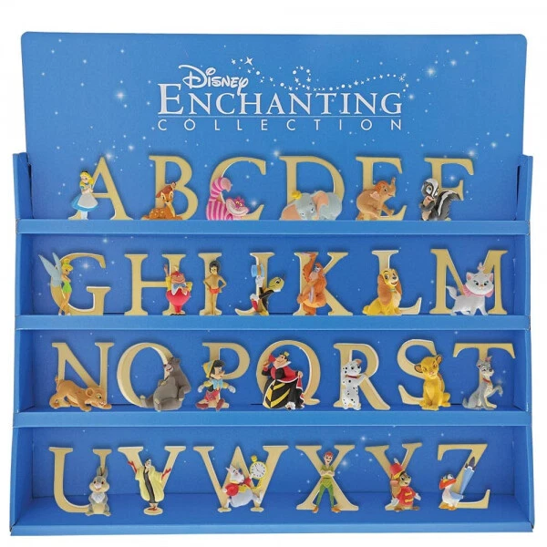 DISNEY ALPHABET LETTERS By Enchanting Collection Figurine Ornament FULL
