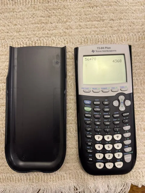 Texas Instruments TI-84 Plus Graphing Calculator 10-Digit LCD
