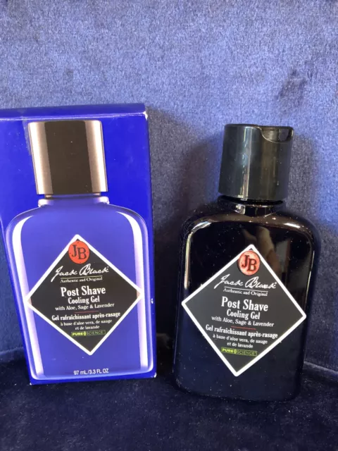 NEU JACK BLACK POST RASING KÜHLGEL MIT ALOE, SALBEI & LAVENDEL, 97ml