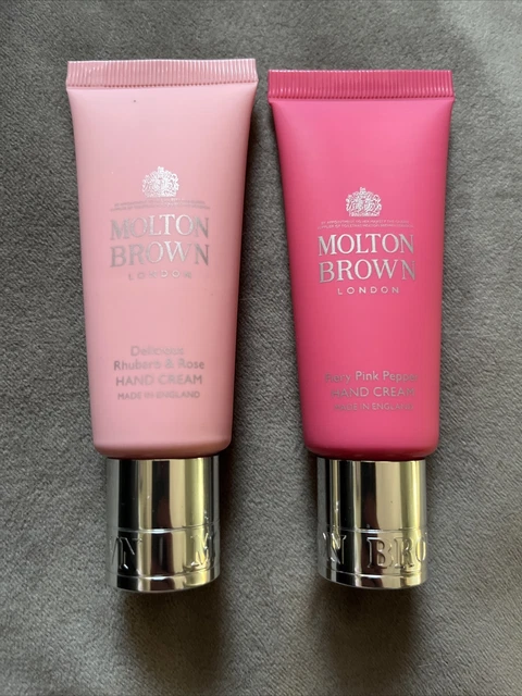Colección crema de manos marrón Molton nueva