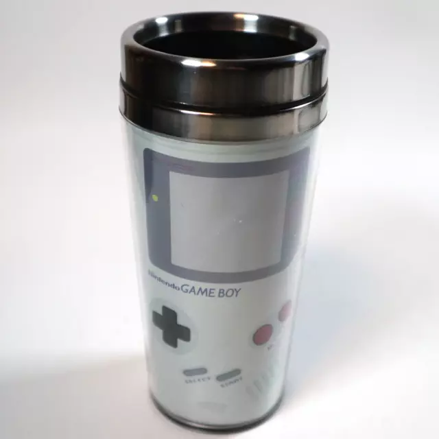 Just Funky Nintendo Gameboy 16oz Travel Mug Tumbler Retro Video Game Collectible