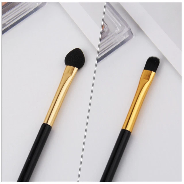 15 pcs Doppelköpfige Lidschattenbürsten Kosmetische Augenbürsten Lidschatten 5