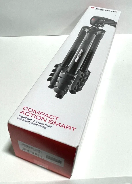 Manfrotto Compact Action Smart Tripod in Box Black