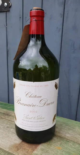 Chateau Branaire-ducru large display wine bottle 3L 2002