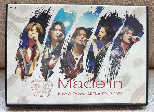 King & Prince 『Made in』LIVE DVD Blu-ray KING & PRINCE 