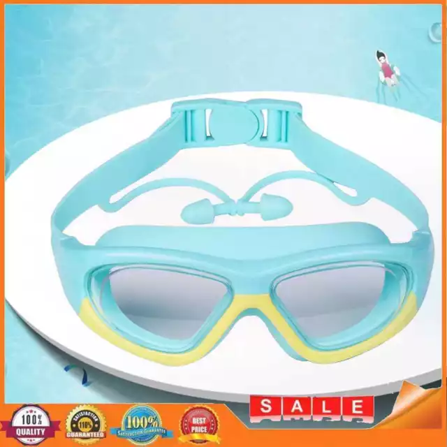 Swimming Goggles Anti-Fog Kids Swim Goggles for 3-12 Years Children Boys Girls