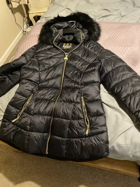 Barbour foreland quilted coat 2025