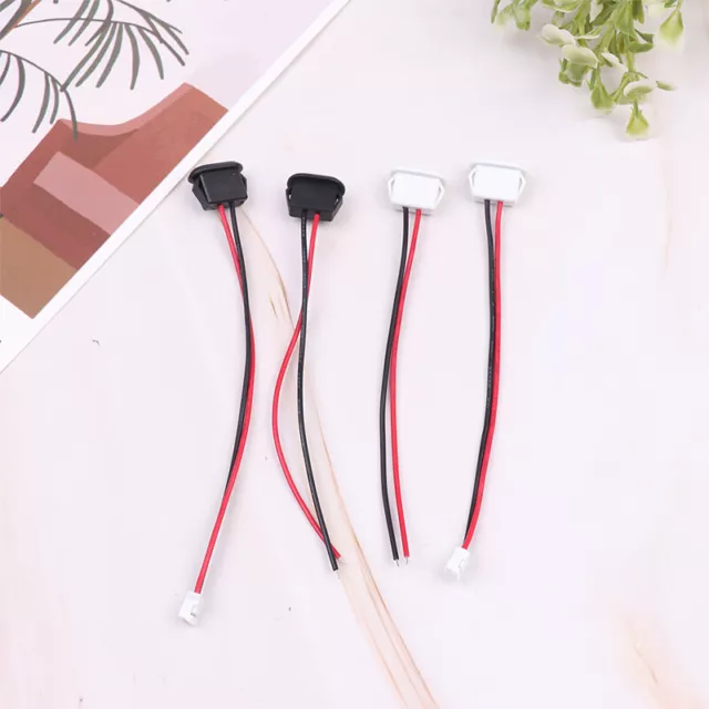 2Pcs USB Connector Type-C Waterproof 2P Female With Terminal Charging Port