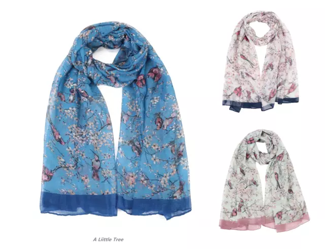 Soft Scarf Fashion Scarves Lady Women Shawl Wrap Headscarf Stole (BOT Print)