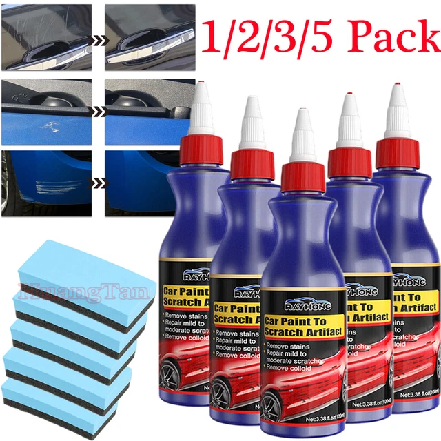Chiffon Nano Éliminateur De Rayures Voiture,Kit Réparation Rayures