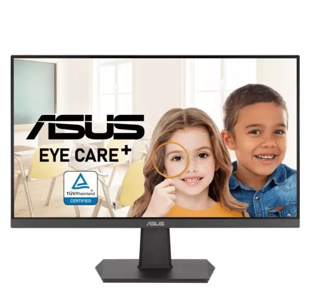 ASUS VA24EHF 23.8“ Eye Care Gaming Monitor IPS, Full HD, Frameless, 100Hz, Ad...