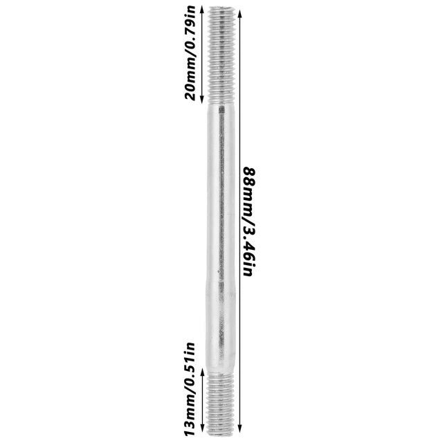 M6 Stud Stable Accurate Sturdy Double End Practical For Agriculture For Fishery