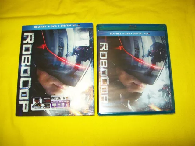 Robocop Bluray & Dvd With Digital Copy & Slipcover