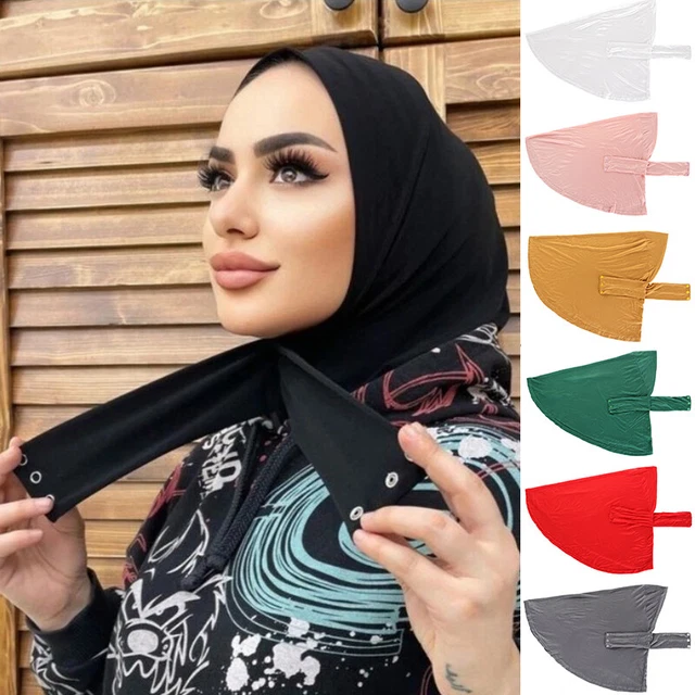 Foulard De Tête Musulman Réglable Casquette Intérieure Hijab Sous-Écharpe