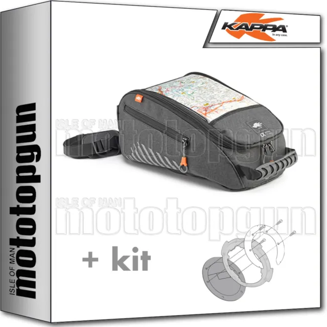 Kappa Borsa Serbatoio Ah213 Tanklock + Attacco Kawasaki Z 900 Z900 Rs 2023 23