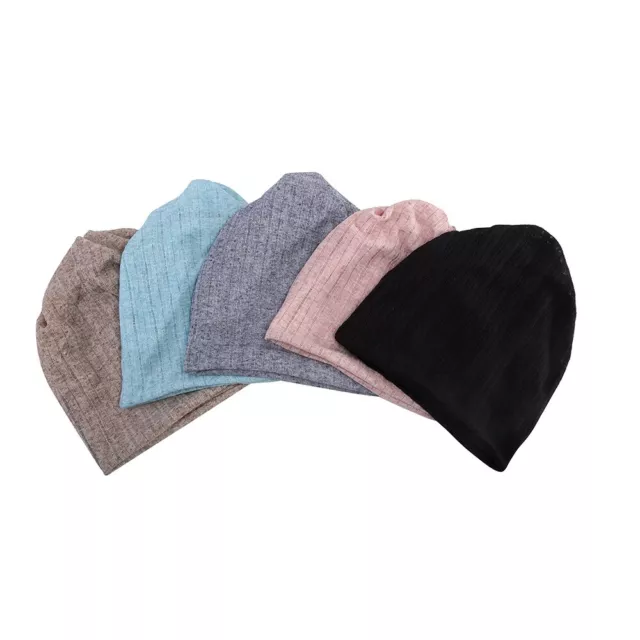 Men Women Thin Breathable Beanie Stretch Slouch Hat Adult Chemotherapy Cap