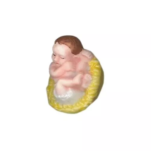 Fève de la série _ Joyeux babies _ Vitrine collection miniature porcelaine