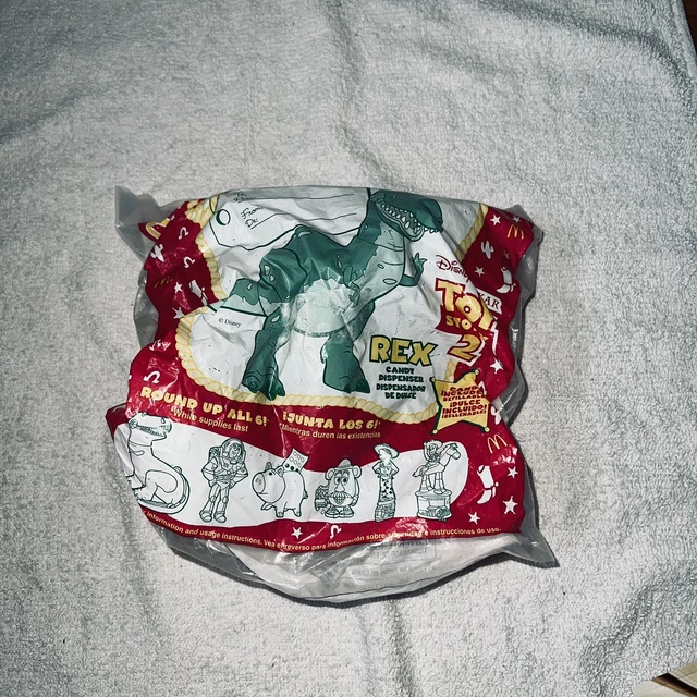 MCDONALDS 1999 DISNEY Toy Story 2 REX Dinosaur Candy Dispenser 6