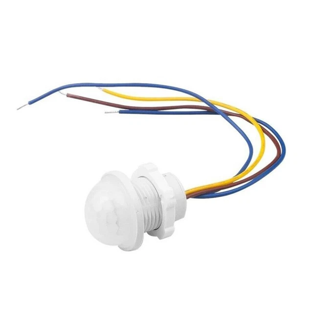 LICHTSCHALTER PIR-EINBAU-SENSOR BERSPANNUNGSSCHUTZ 120 PIR-Sensor