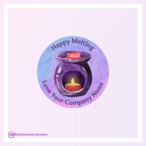 Pegatinas personalizadas Happy Melting - 35 pegatinas - ENVÍO GRATUITO