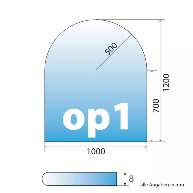 Glas Kamin Bodenplatte Funkenschutz Kaminplatte Glasplatte Ofen Sicherheitsglas 2