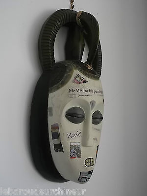 Mask Punu African Deco