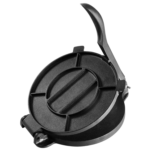 Tortillada Presse à tortilla en fonte 20 cm avec livre de recettes