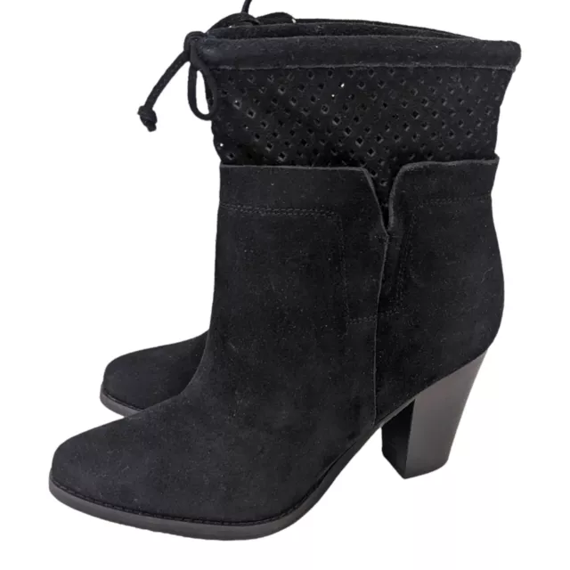 CROWN VINTAGE ANKLE Boots Booties Clifton Suede Leather Womens 9.5