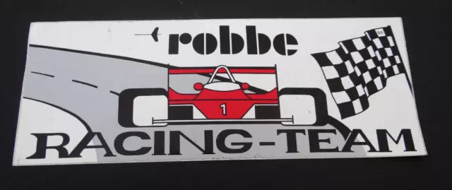 Adesivo Pubblicità Robbe Costruzione Modello Racing-Team 80er Jahre