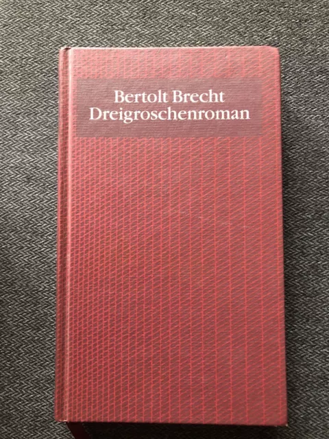 Dreigroschenroman, Brecht, Mit Bleistiftzeichnung von  Dolbin, sehr gut