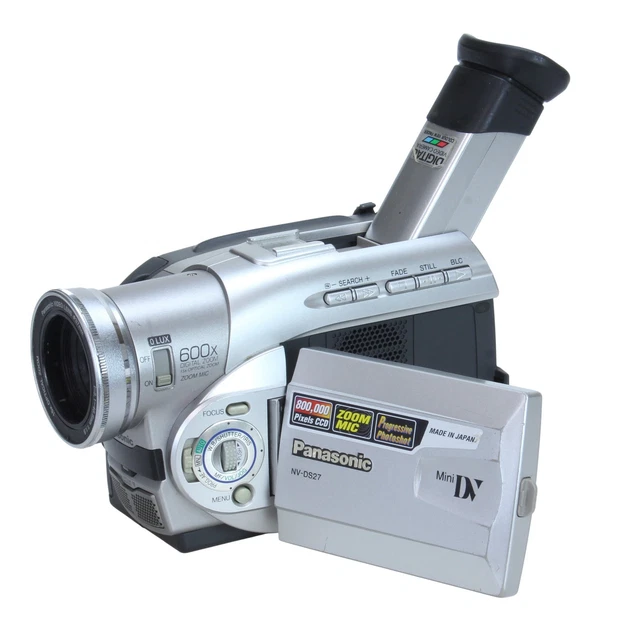 Caméscope JVC GR-DX77AS Mini DV - Pour Pièces / Réparation - Avec Carte