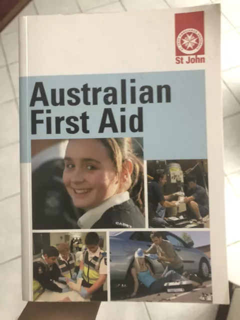 Australian First Aid by St John Ambulance Australia Paperback Book Manual 2012