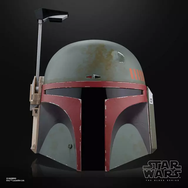 Star Wars Black Series Boba Fett Re-Armored Premium Electronic Helmet Life Size