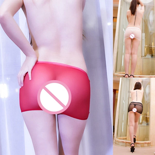 Pacchetto abbigliamento da notte da donna di alta qualità vedere attraverso lin