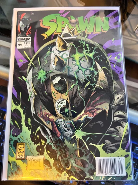 Spawn #31 Newsstand 1:100 Image 1995 Low Print Run 1st Appearance Redeemer 6.0