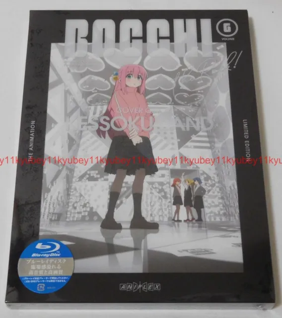 BOCCHI THE ROCK Vol.6 First Limited Edition Blu-ray Soundtrack CD Booklet Japan