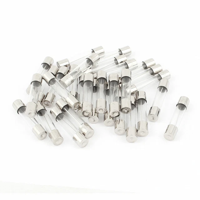 250V 7Amp Rapide Action Rapide Tube En Verre Fusibles 6x30mm 30 Pièces