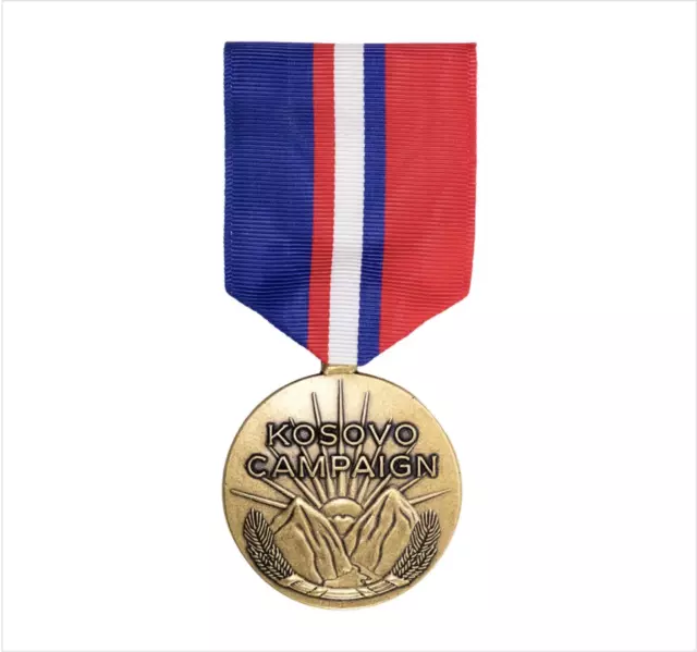 Genuine U.s. Full Size Medal: Kosovo Campaign Medal