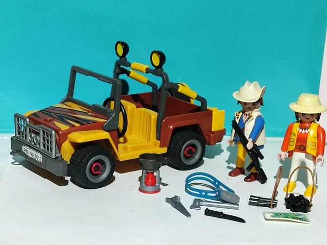 PLAYMOBIL 3539/ REMORQUE Ngorongoro Jeep Vintage Daktari EUR 7,50