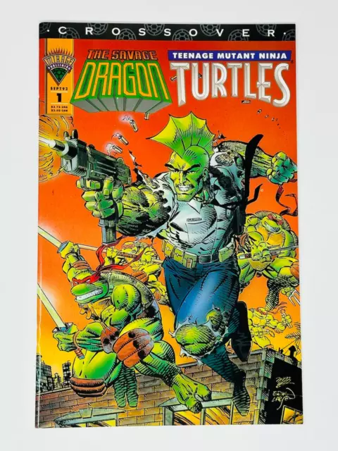 Savage Dragon / Teenage Mutant Ninja Turtles Crossover #1 (1993) (VF)